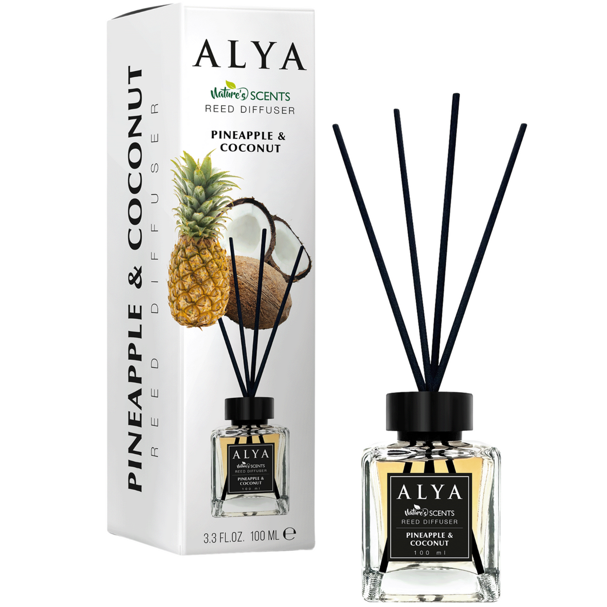Alya Patyczki Zapachowe Pineapple & Coconut 100ml