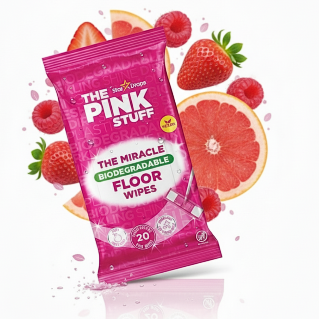 The Pink Stuff Chusteczki Nawilżane do Mycia Podłóg 20szt