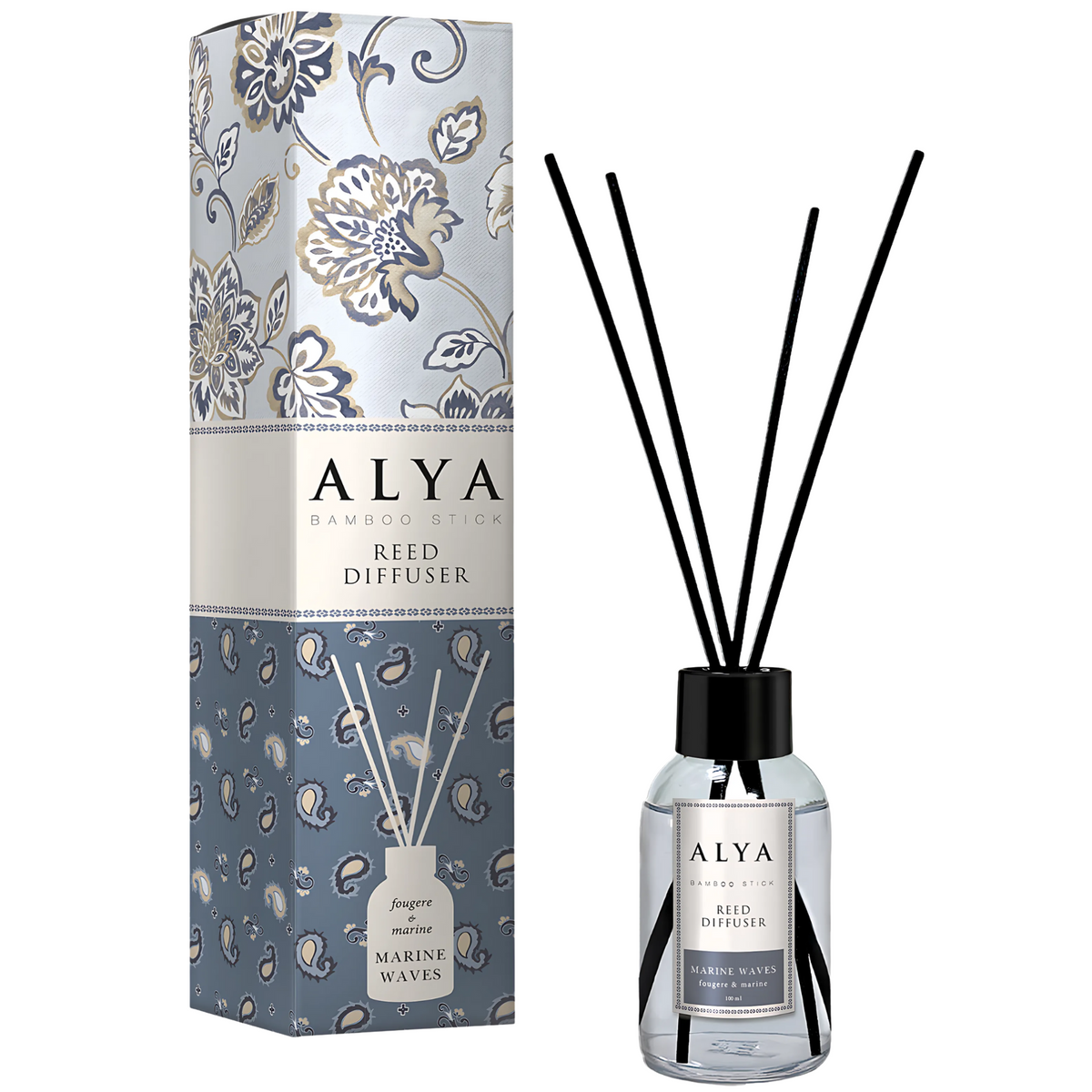 Alya Patyczki Zapachowe Marine Waves 100ml