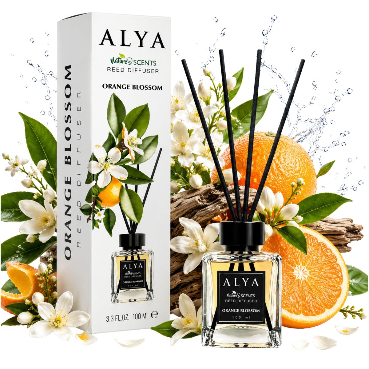 Alya Patyczki Zapachowe Orange Blossom 100ml