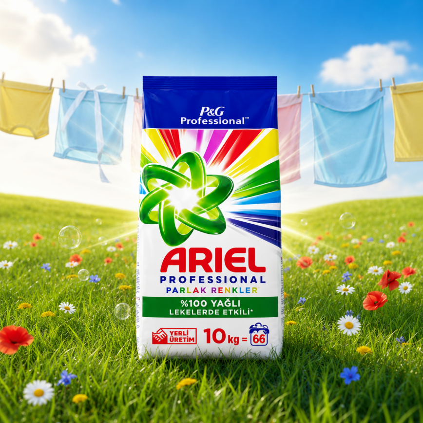 Ariel Professional Proszek do Prania Koloru 66 Prań 10kg