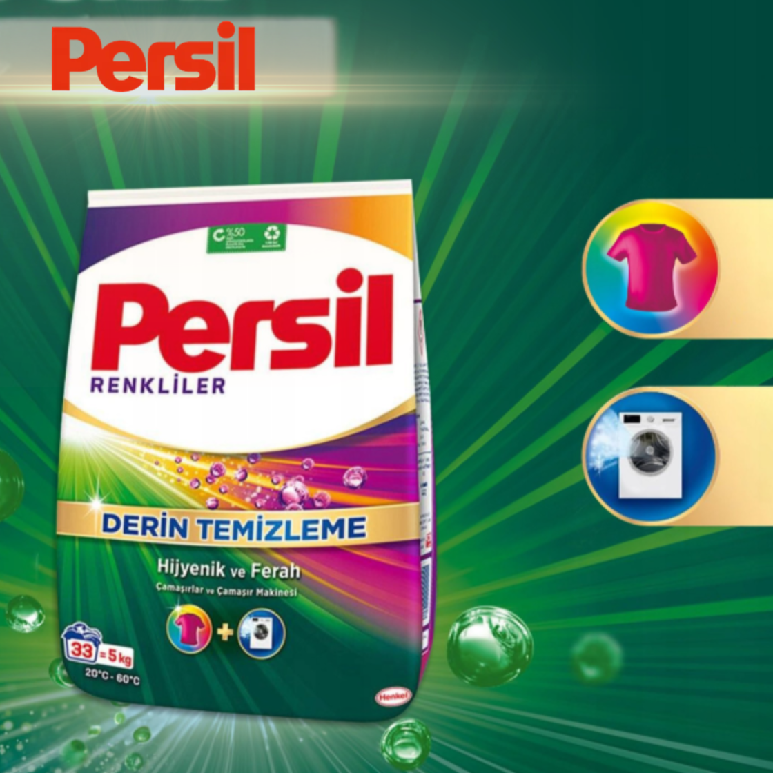 Persil Proszek do Prania Kolorowych Tkanin 33 Prania 5kg