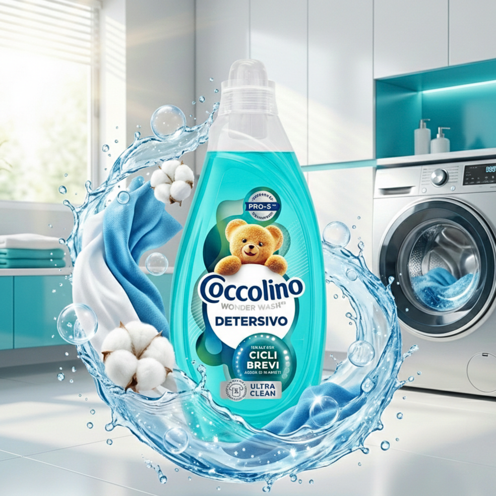 Coccolino Żel do Prania Kolorowych Tkanin Ultra Clean 37 Prań 1,48l