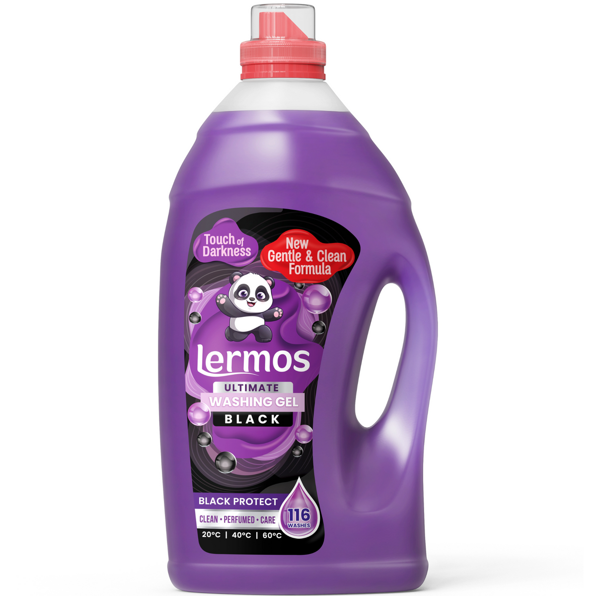 Lermos Skoncentrowany Żel do Prania Ciemnych i Czarnych Tkanin 116 Prań 4,3l (S)