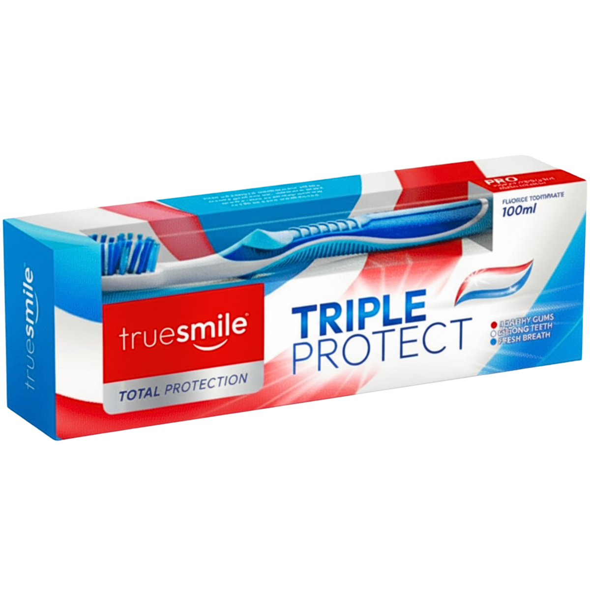 Truesmile Triple Protect Pasta do Zębów + Szczoteczka 100ml