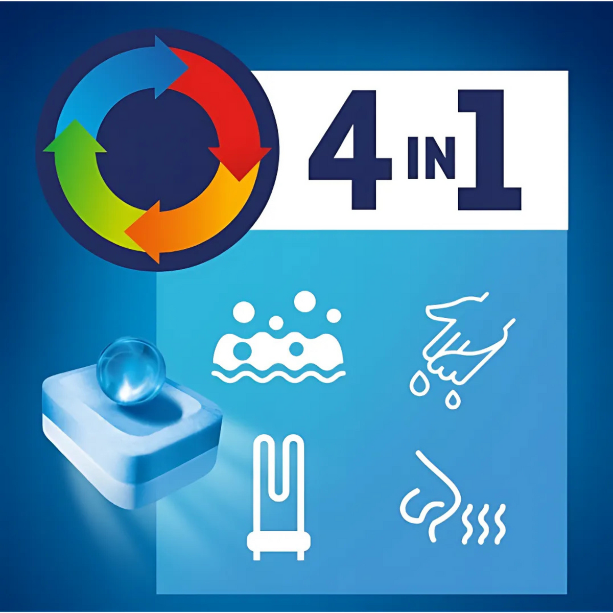 Calgon 4w1 Odkamieniacz w Tabletkach do Pralek 30szt