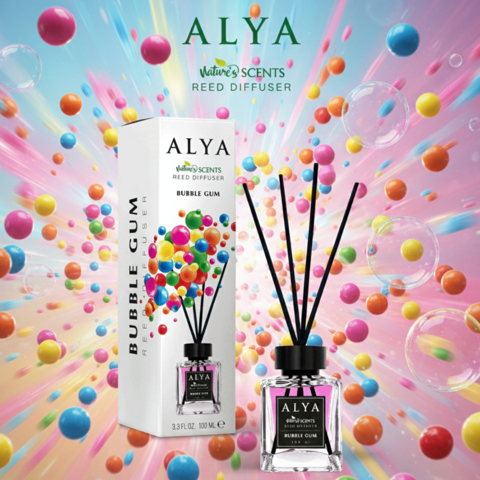 Alya Patyczki Zapachowe Bubble Gum 100ml