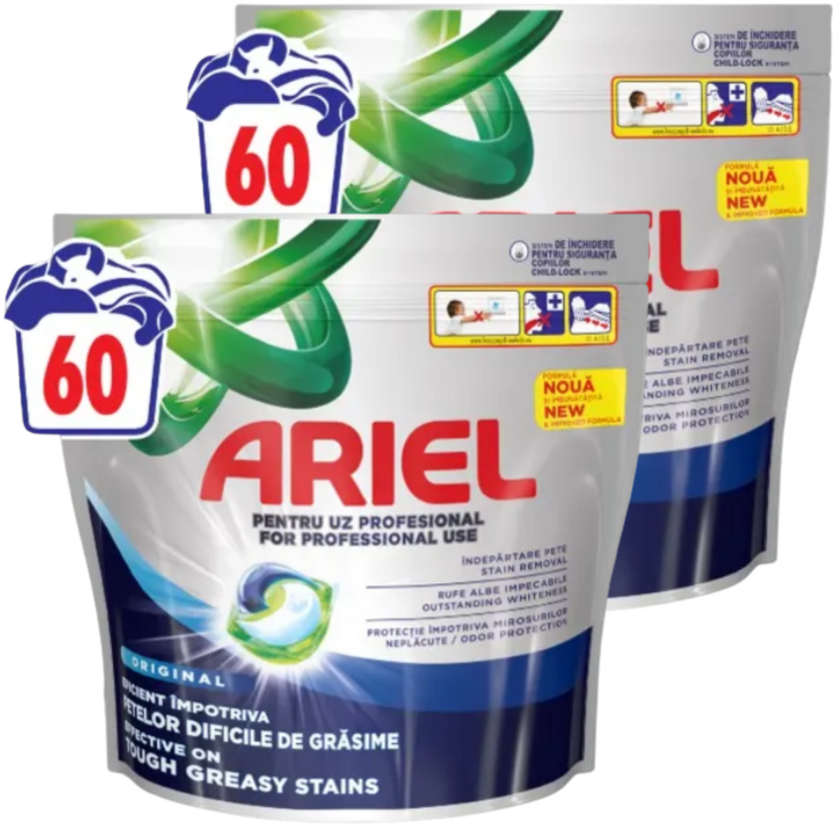 Ariel Kapsułki do Prania 3w1 All in One Regular 120szt