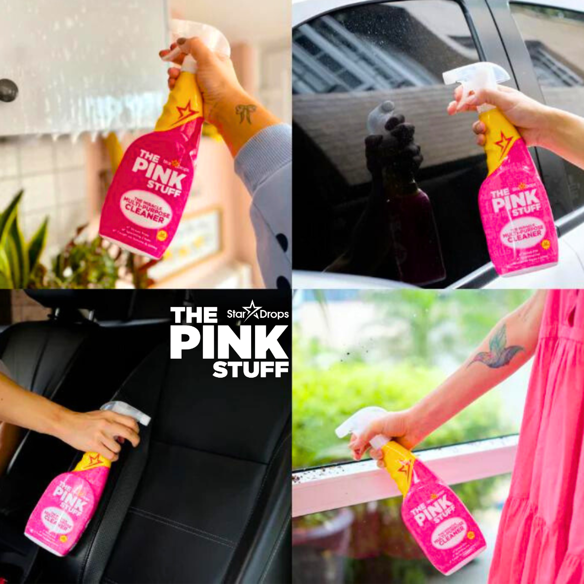 The Pink Stuff Wielofunkcyjny Spray Czyszczący 750ml