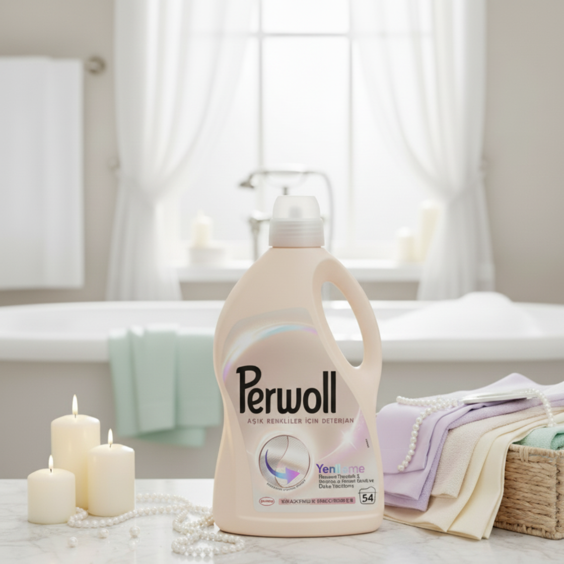 Perwoll Renew Light Colors Płyn do Prania Koloru 54 Prania 2,97l