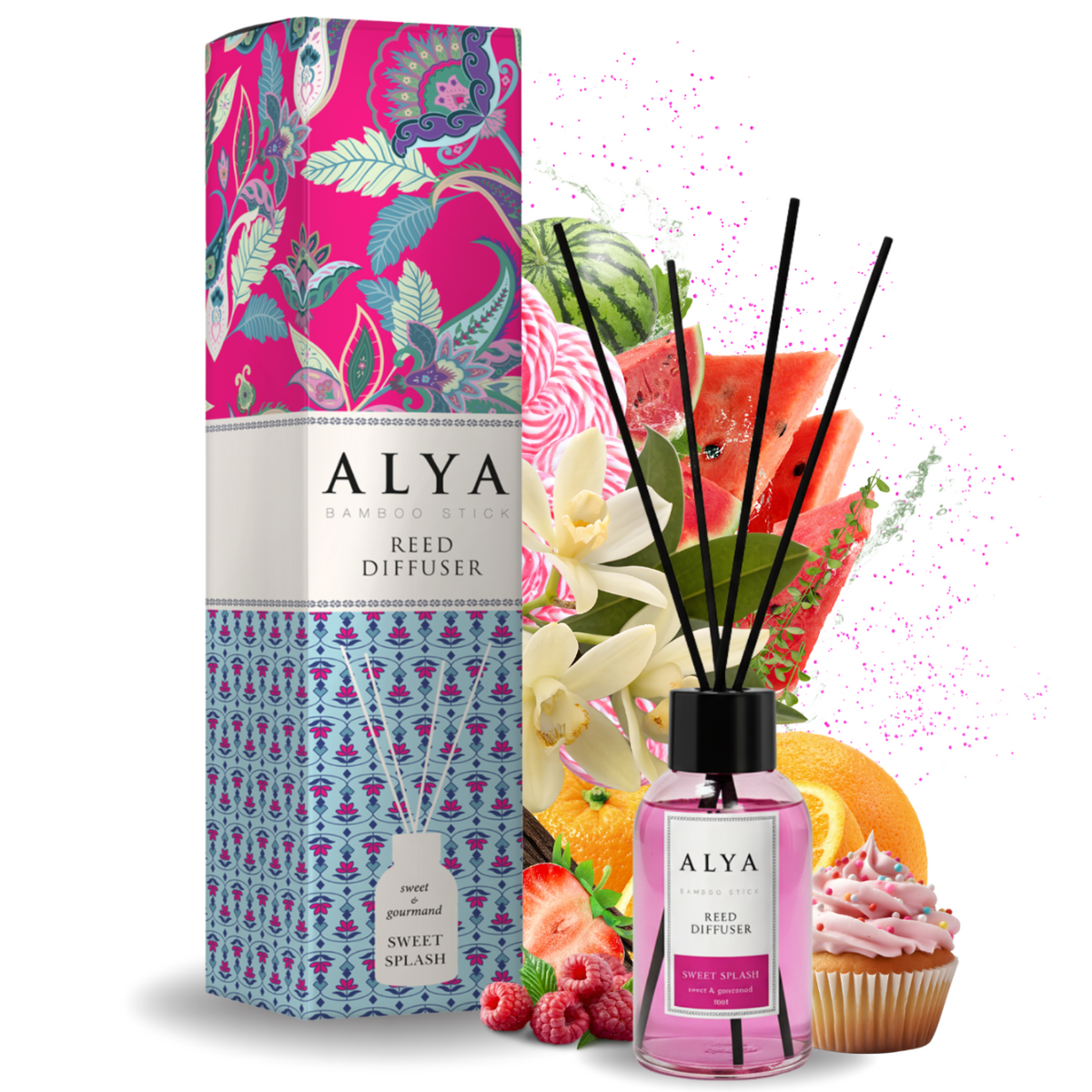Alya Patyczki Zapachowe Sweet Splash 100ml