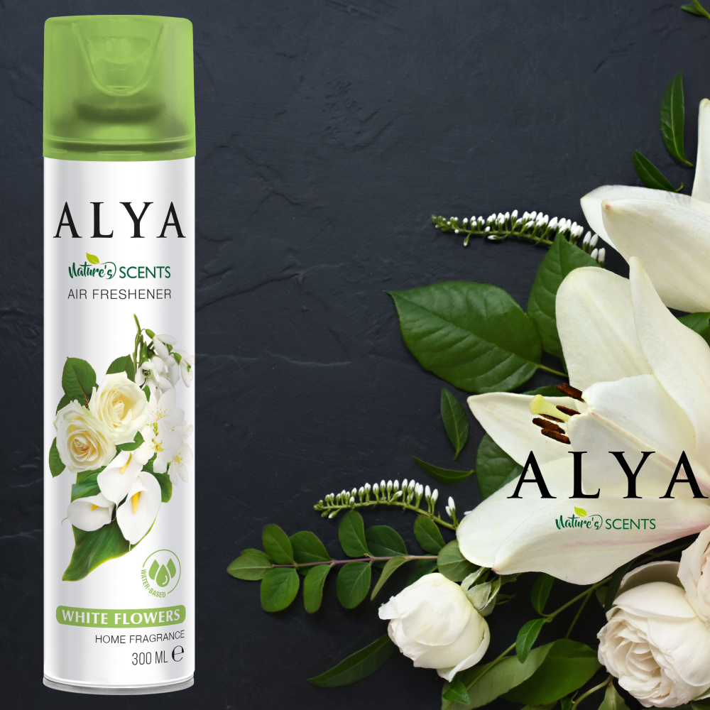Alya Odświeżacz w Sprayu White Flowers 300ml