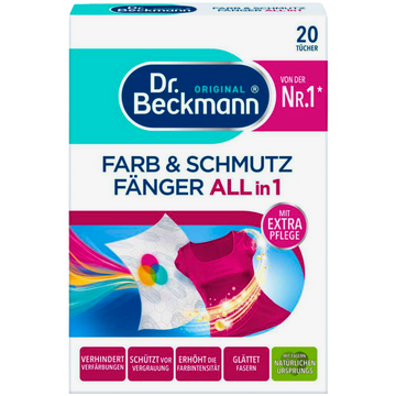 Dr Beckmann Chusteczki Przeciw Farbowaniu 20szt