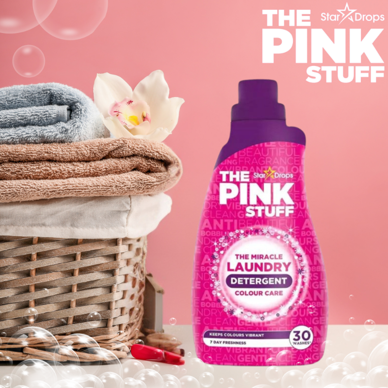 The Pink Stuff Płyn do Prania Tkanin Kolor 30 Prań 960ml