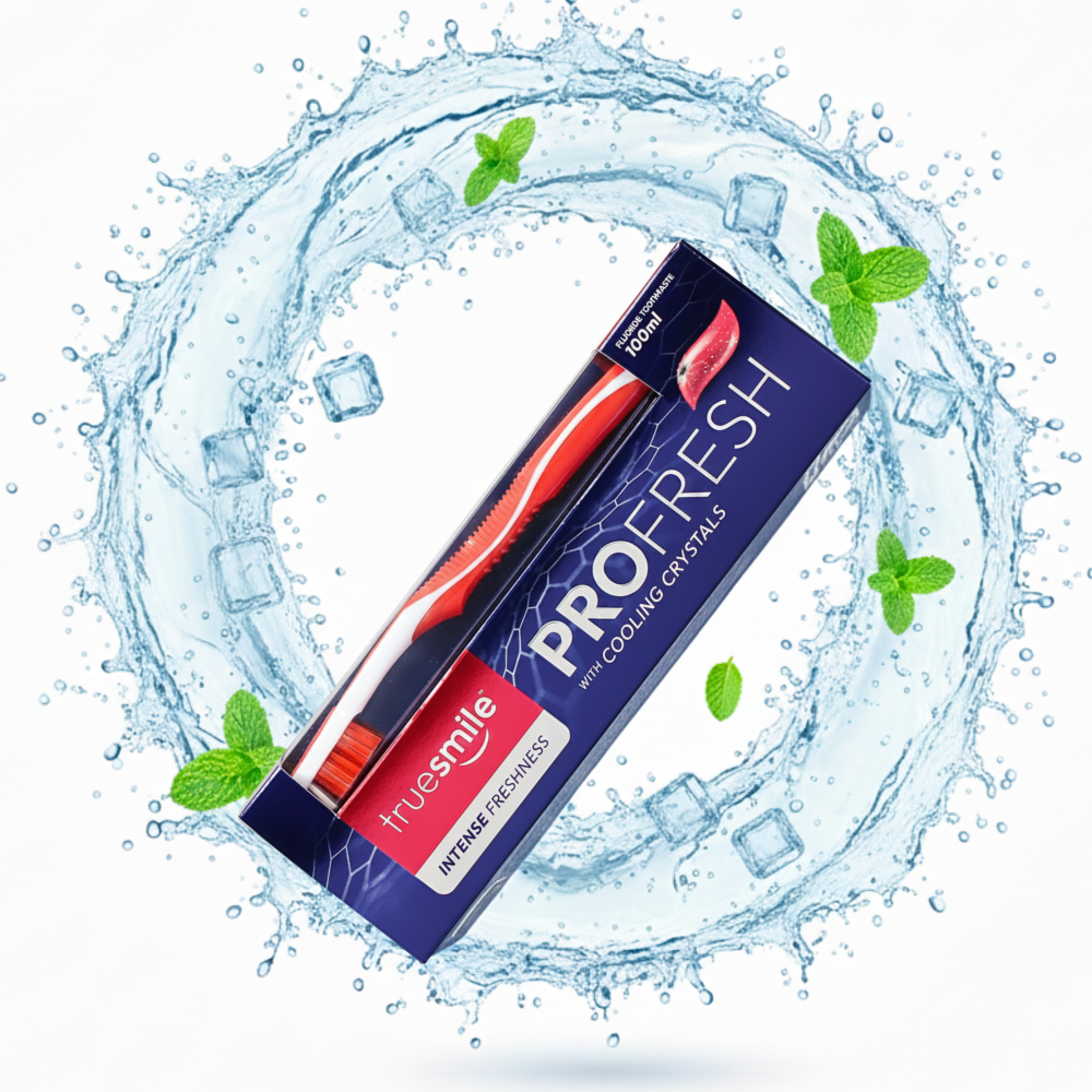 Truesmile Pro Fresh With Cooling Crystals Pasta do Zębów + Szczoteczka 100ml