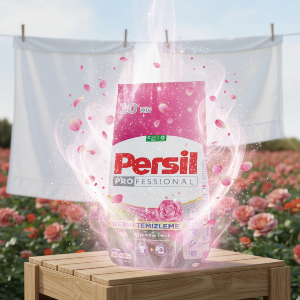 Persil Proszek do Prania Białego Rose 66 Prań 10kg