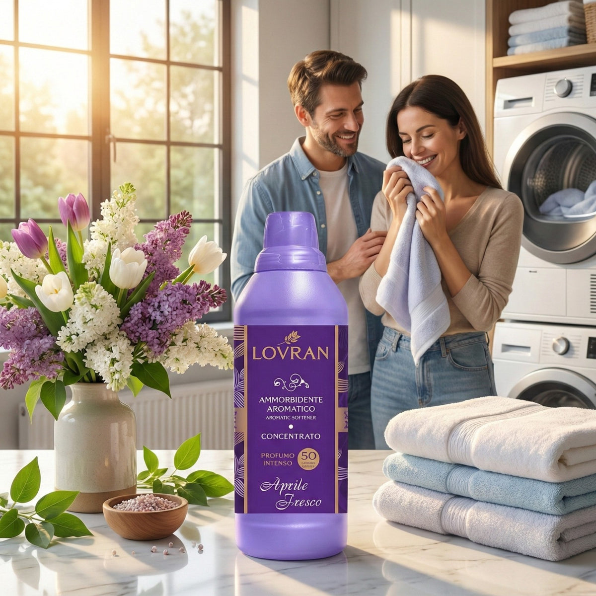 Lovran Perfumowany Koncentrat do Płukania Aprile Fresco 1l