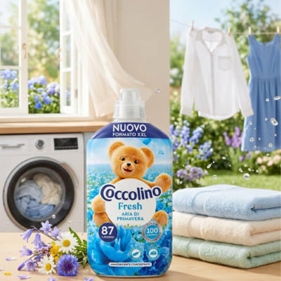 Coccolino Koncentrat do Płukania Tkanin Aria di Primavera 87 Prań 1827ml