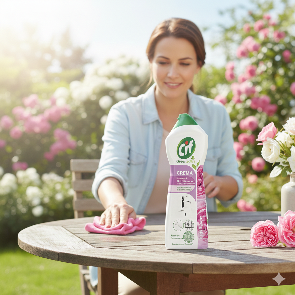 Cif Crema Mleczko Czyszczące Uniwersalne Pink Bloom 750ml