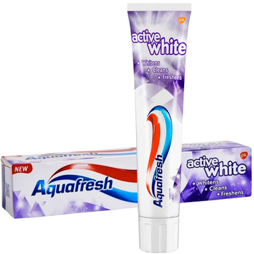 Aquafresh Active White Pasta do Zębów Wybielająca 100ml