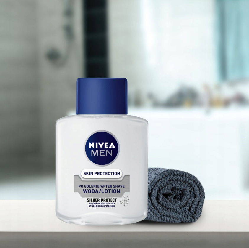 Nivea Men Woda \ Balsam po Goleniu Skin Protection Silver 100ml
