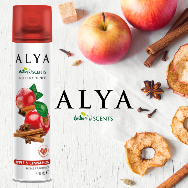 Alya Odświeżacz w Sprayu Apple & Cinnamon 300ml