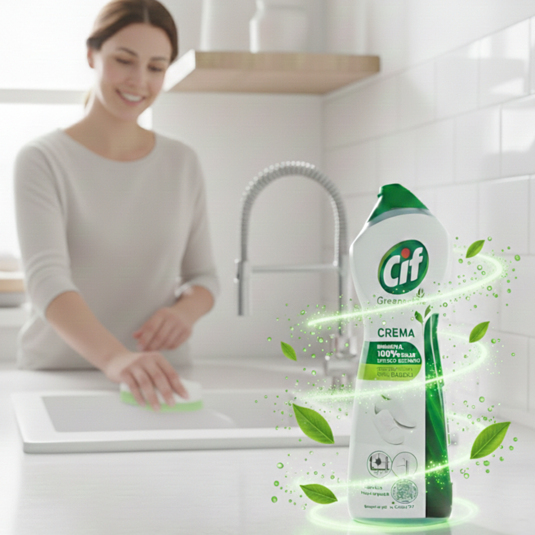 Cif Crema Mleczko Czyszczące Uniwersalne Bianca 750ml
