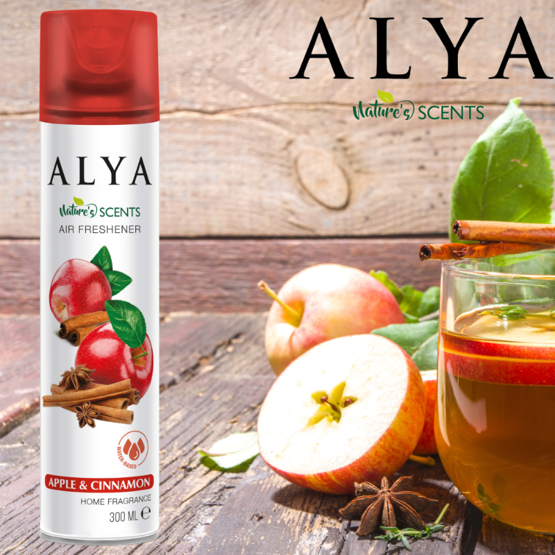 Alya Odświeżacz w Sprayu Apple & Cinnamon 300ml