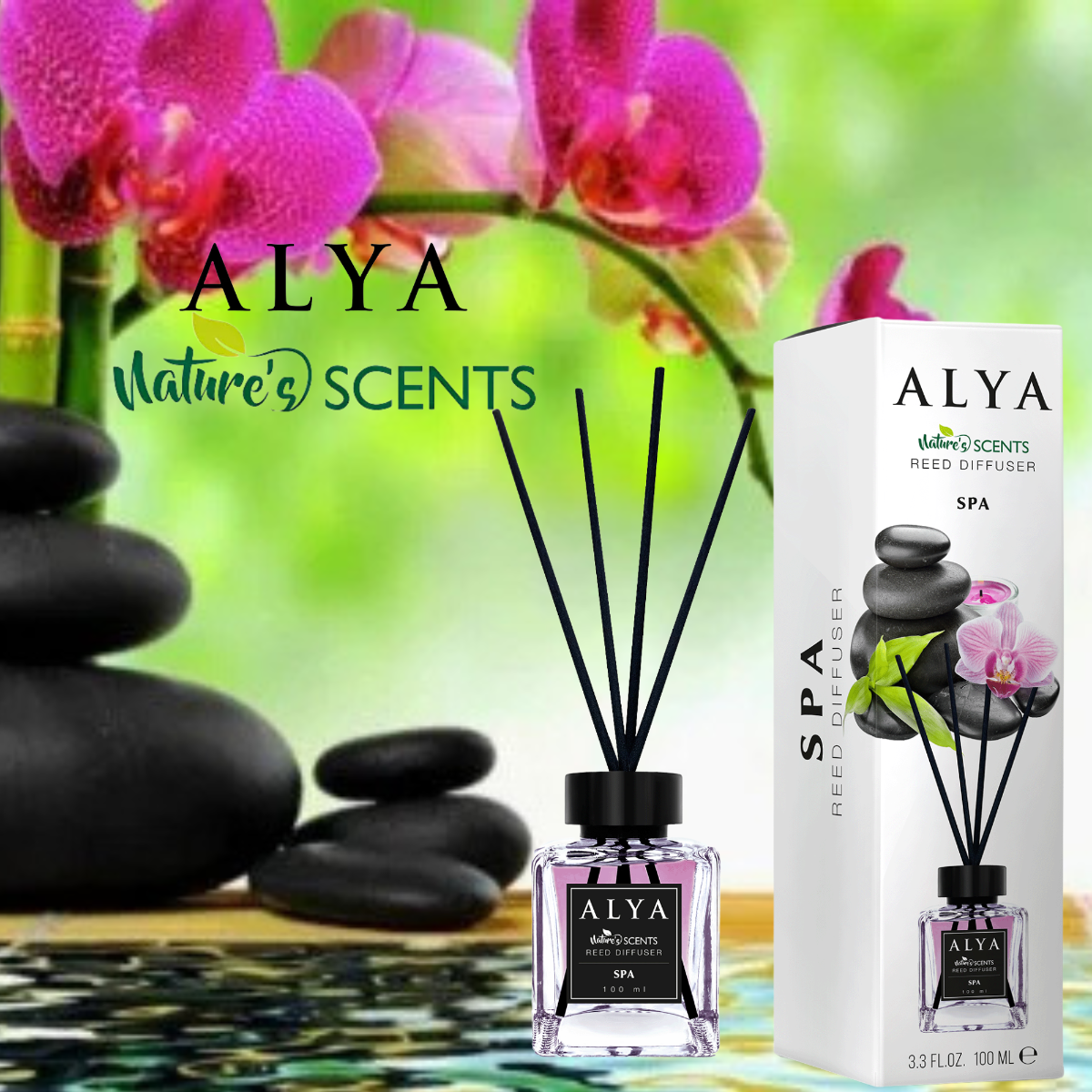 Alya Patyczki Zapachowe Spa 100ml