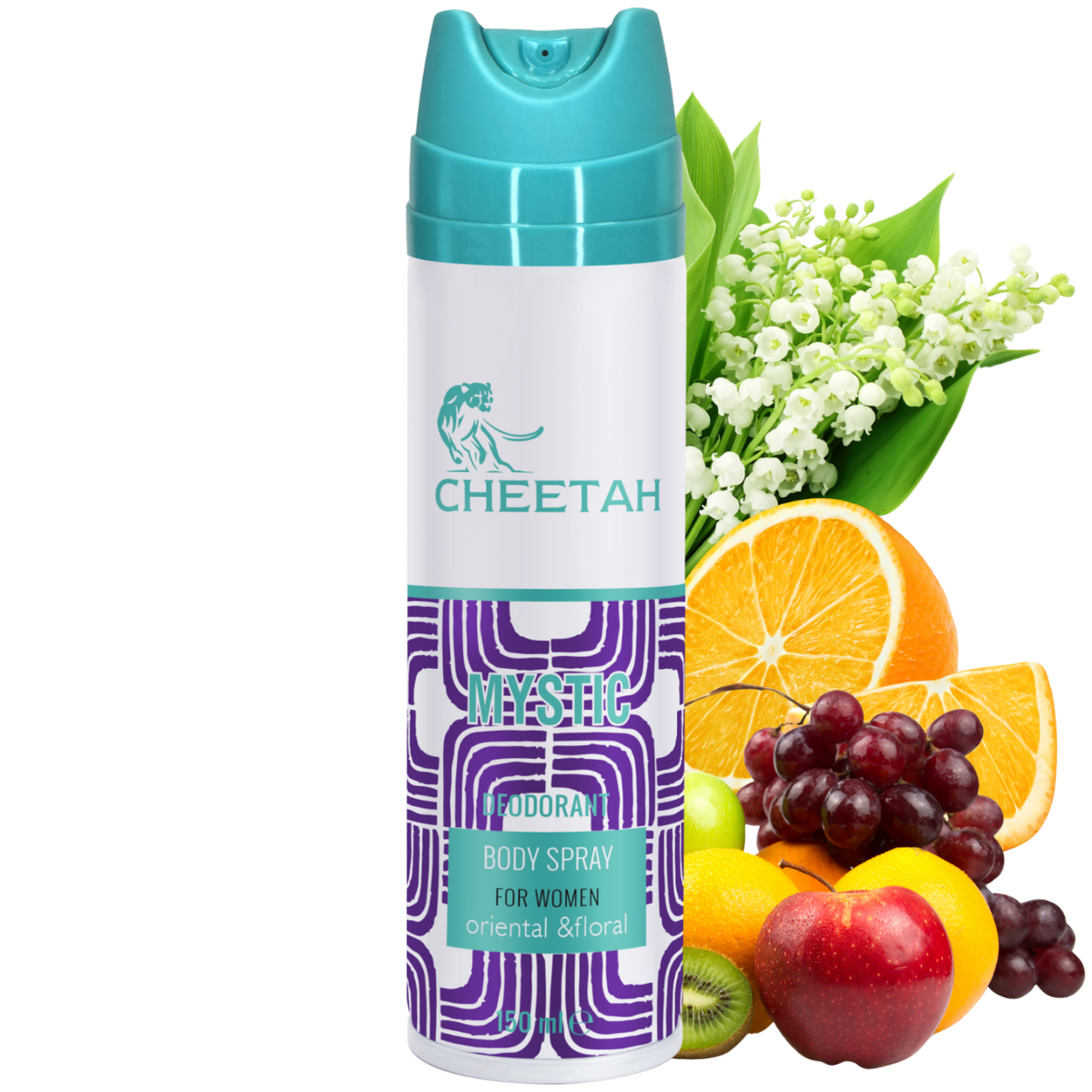 Cheetah Dezodorant Damski Mystic 150ml