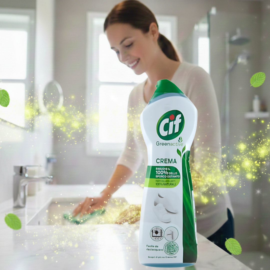 Cif Crema Mleczko Czyszczące Uniwersalne Bianca 750ml