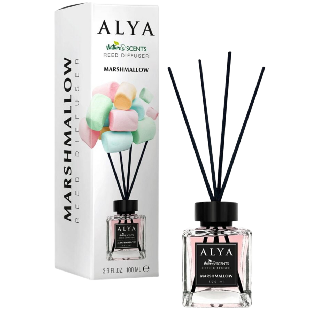 Alya Patyczki Zapachowe Marshmallow 100ml