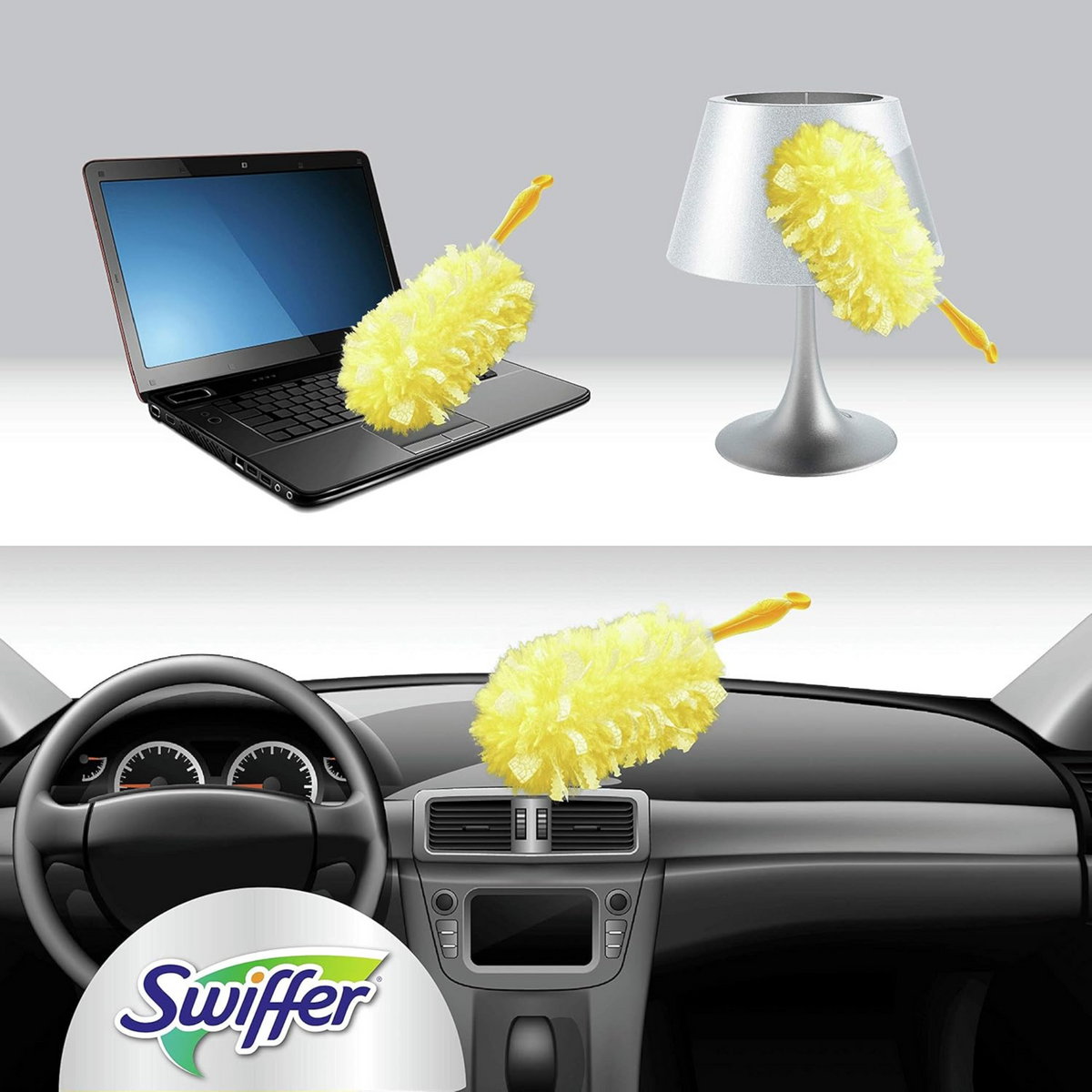 Swiffer Duster 360° 10 Wymiennych Wkładów do Kurzu
