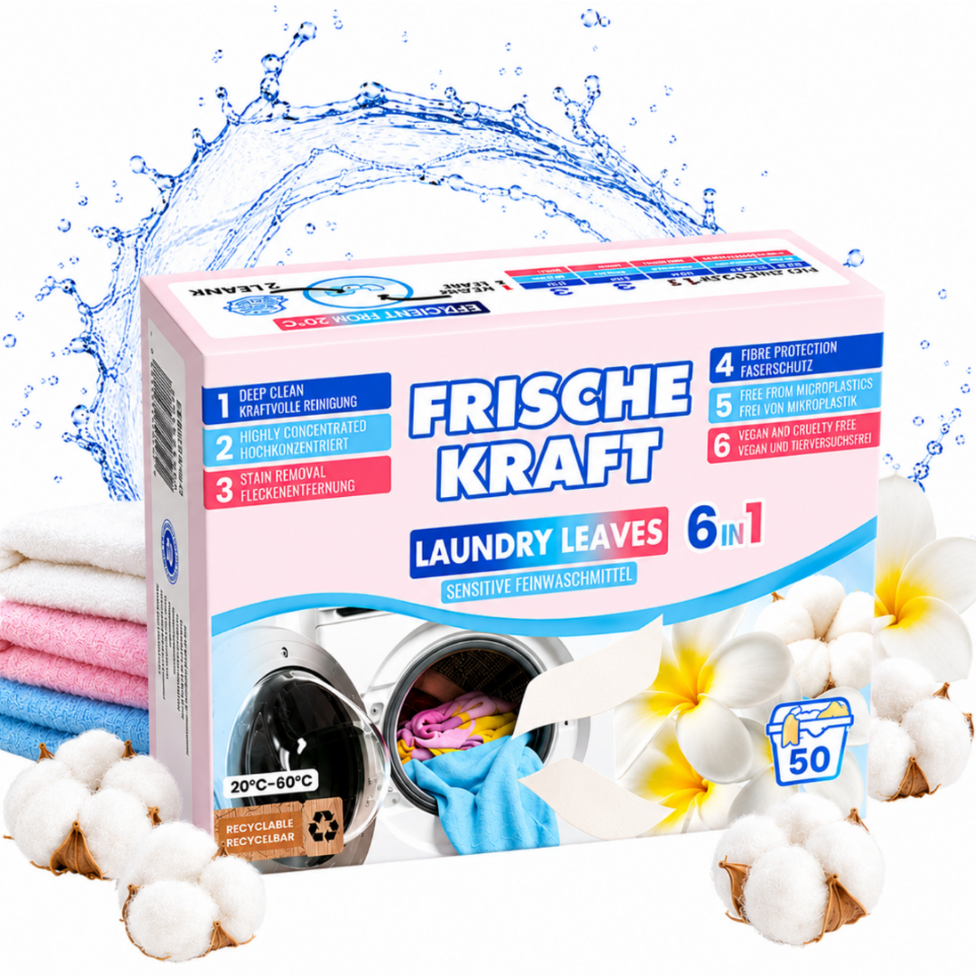 Frische Kraft 6w1 Listki Piorące Sensitive 50szt