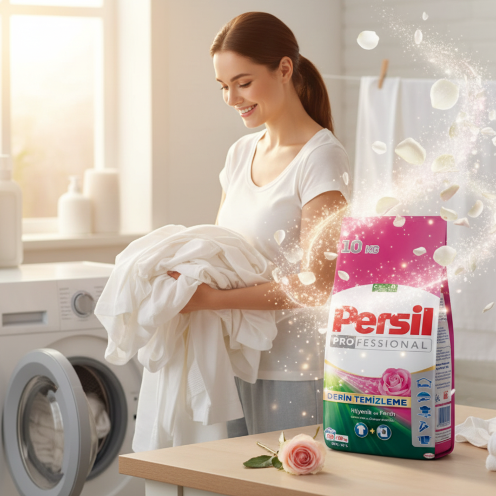 Persil Proszek do Prania Białego Rose 66 Prań 10kg