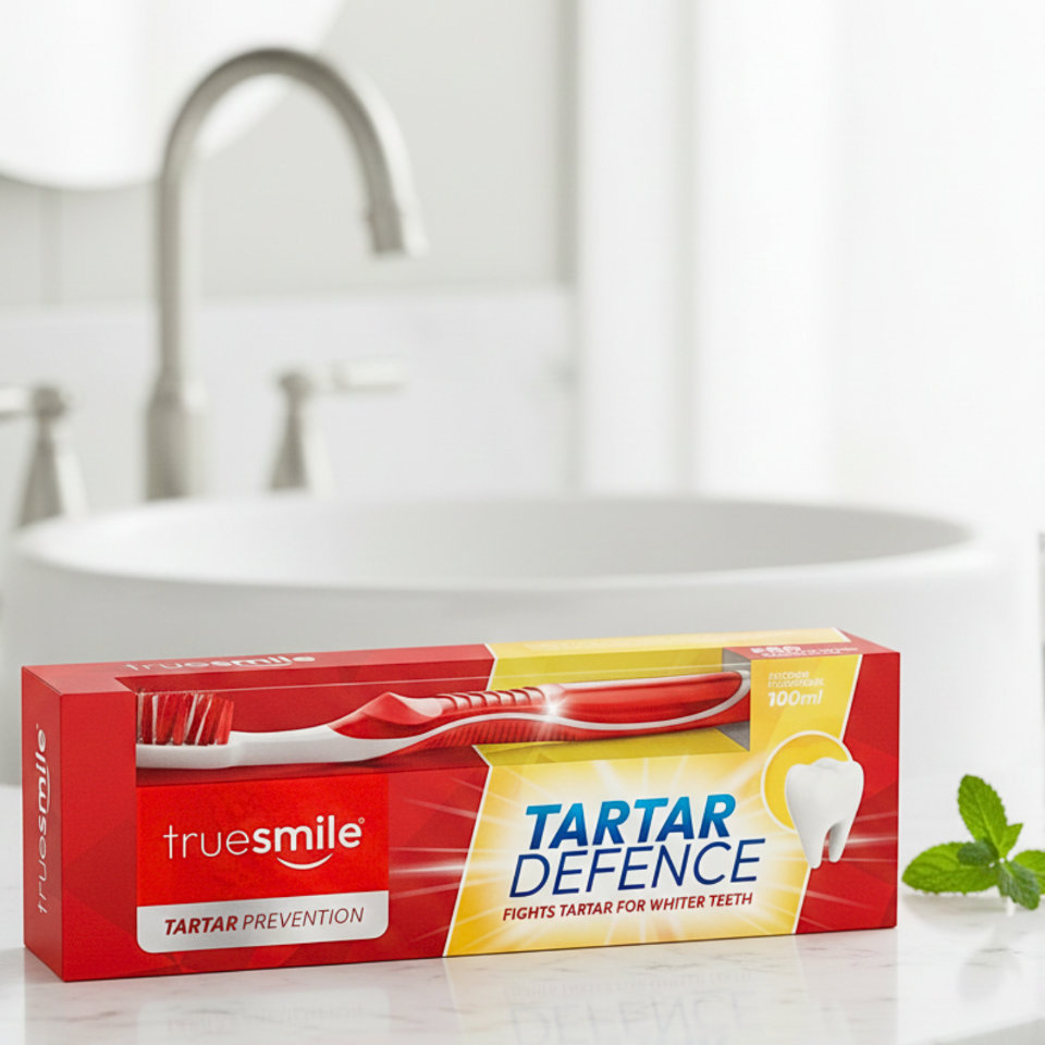 Truesmile Tartar Defence Pasta do Zębów + Szczoteczka 100ml
