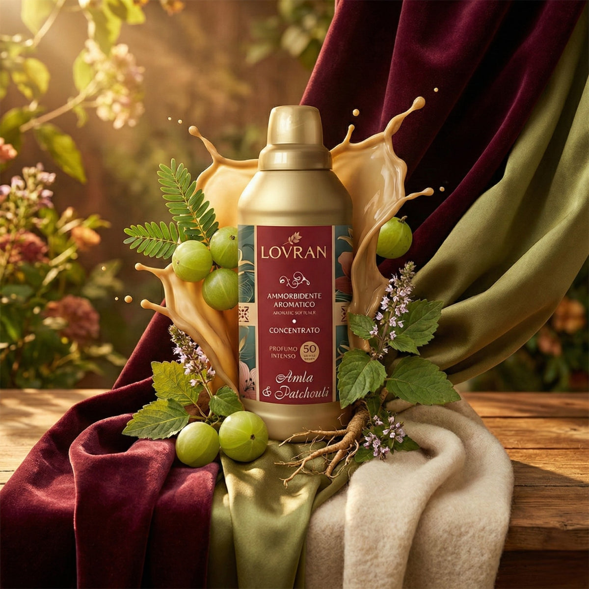 Lovran Perfumowany Koncentrat do Płukania Amla & Patchouli 1l