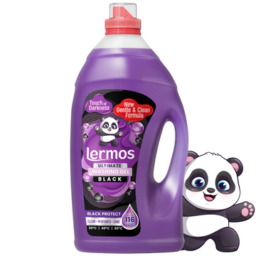 Lermos Skoncentrowany Żel do Prania Ciemnych i Czarnych Tkanin 116 Prań 4,3l (S)