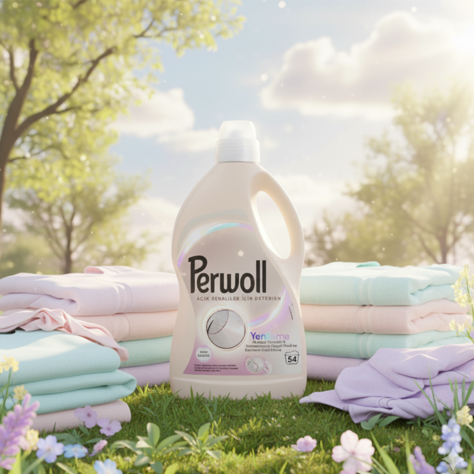 Perwoll Renew Light Colors Płyn do Prania Koloru 54 Prania 2,97l