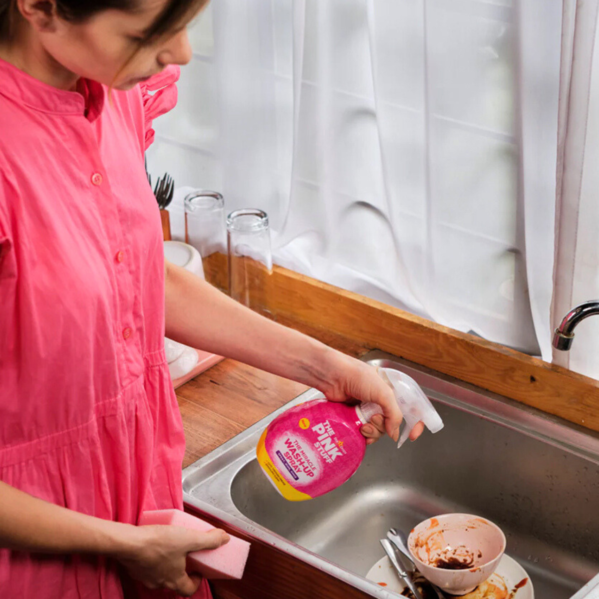 The Pink Stuff Pianka w Sprayu do Mycia Naczyń 500ml