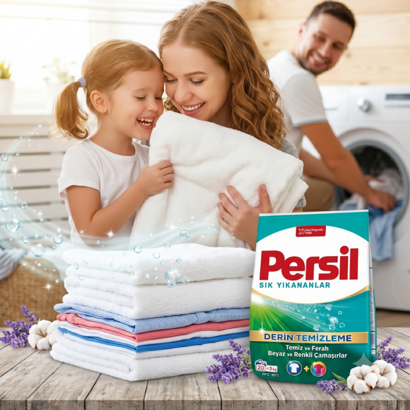 Persil Proszek do Prania Tkanin Uniwersalny Deep Clean 20 Prań 3kg