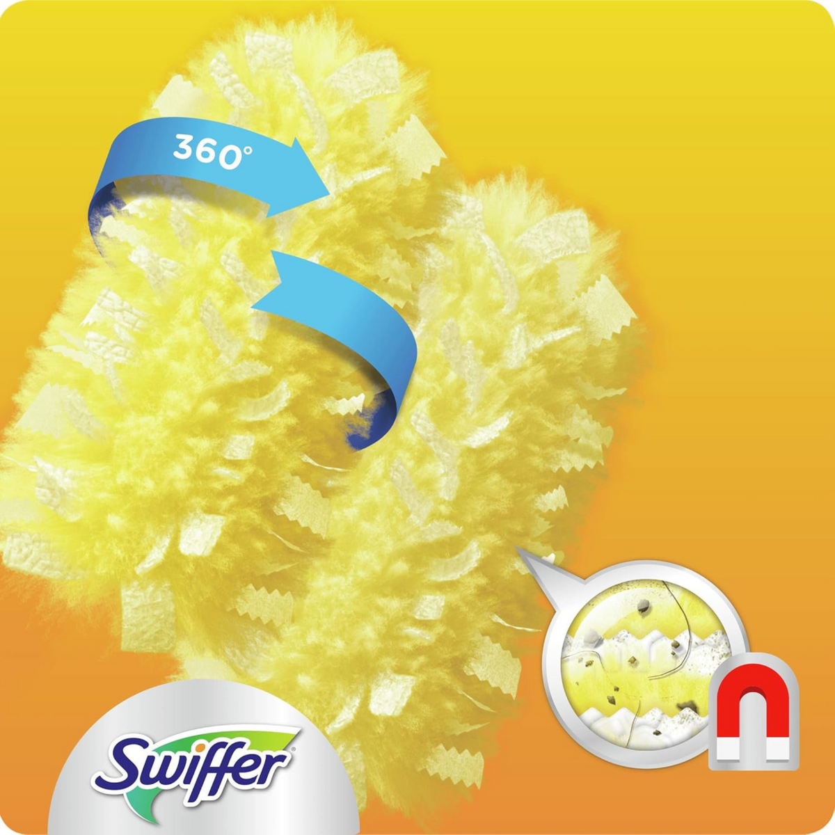 Swiffer Duster 360° 10 Wymiennych Wkładów do Kurzu
