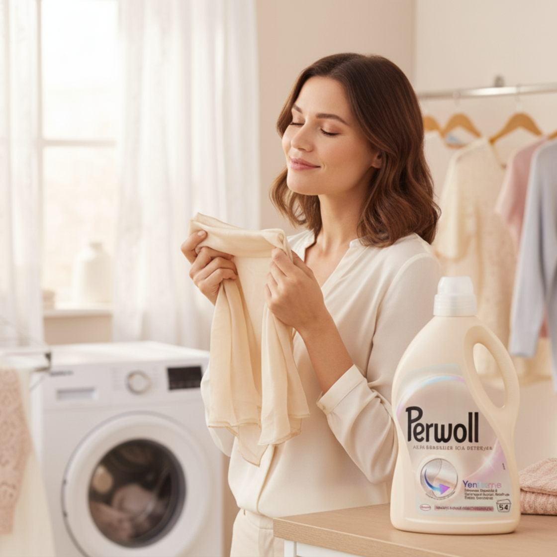 Perwoll Renew Light Colors Płyn do Prania Koloru 54 Prania 2,97l