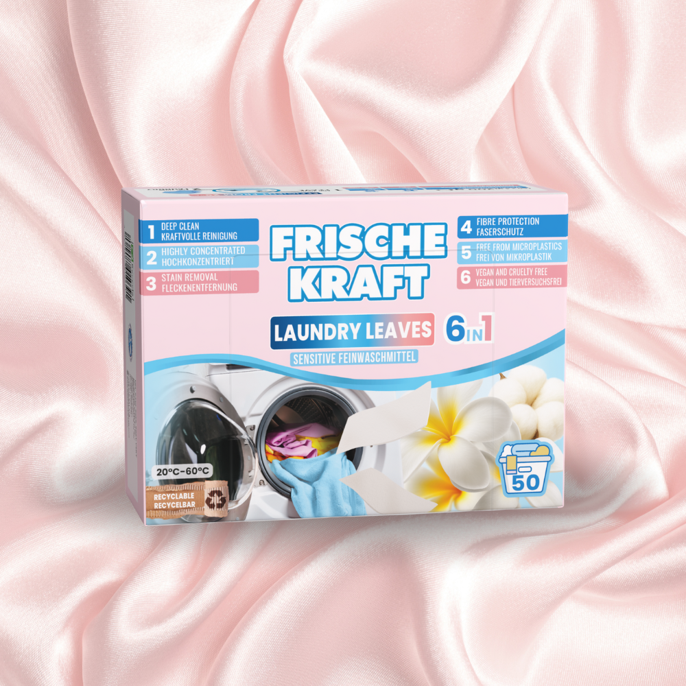 Frische Kraft 6w1 Listki Piorące Sensitive 50szt